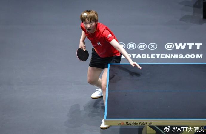 王曼昱4-2战胜桥本帆乃香, 国乒包揽欧洲大满贯女单四强